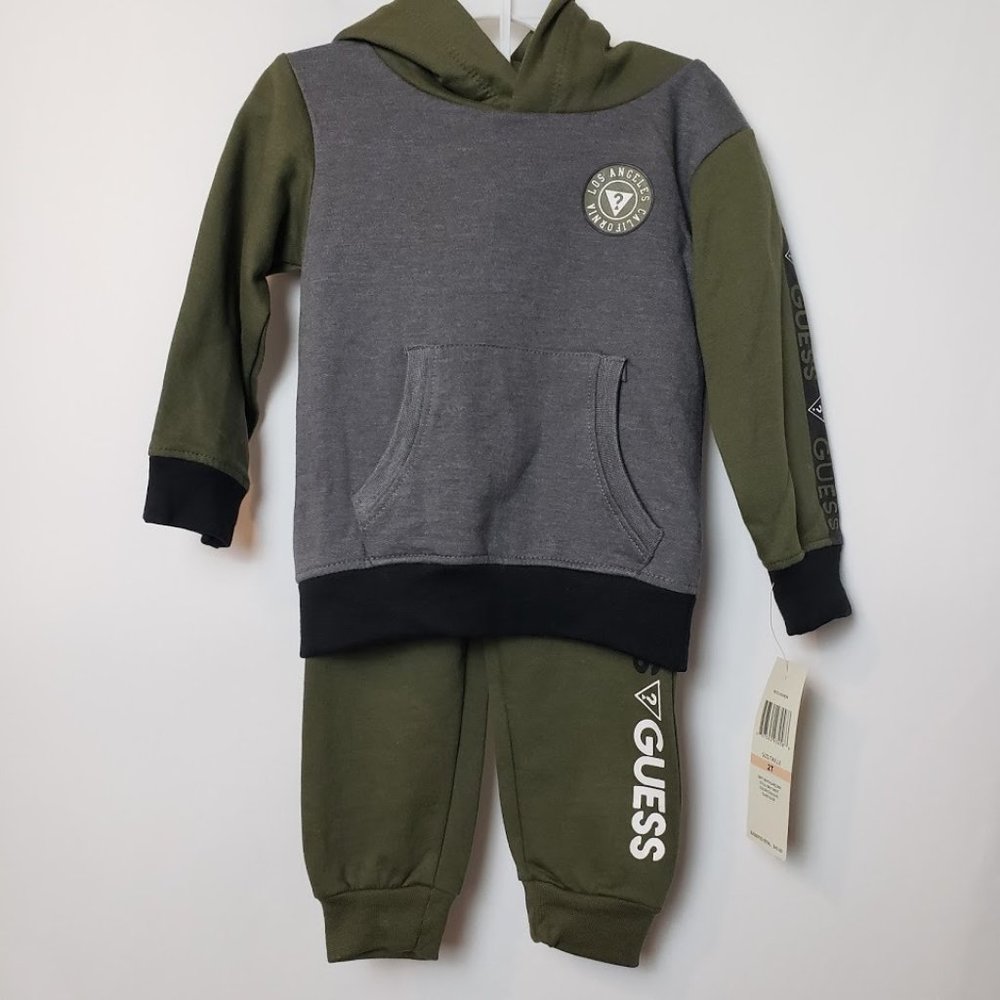 Guess 2 Piece Hooded Sweat Suit